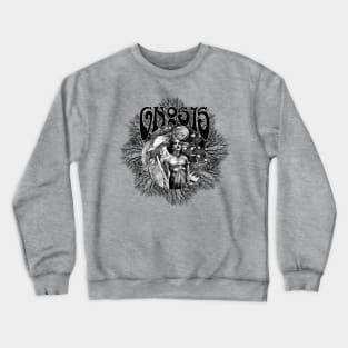GNOSIS - art nouveau psychedelic esoteric occult spiritual design Crewneck Sweatshirt